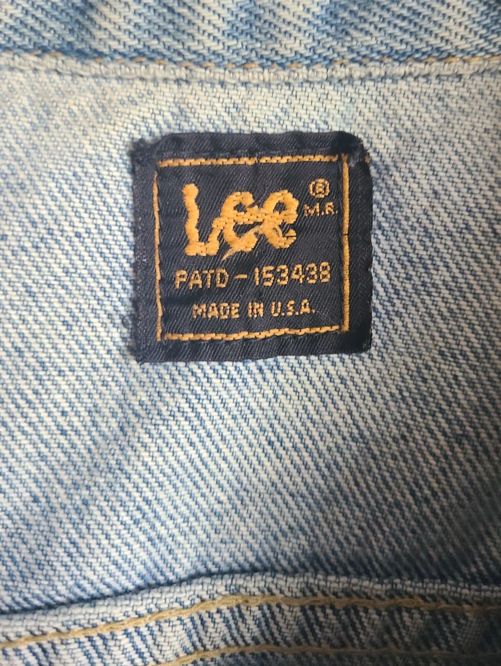 The LEE Riders Vintage 80s Denim Jacket S/M - Picture 16 of 16